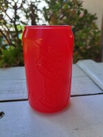 Coca-Cola pohár_matt_piros