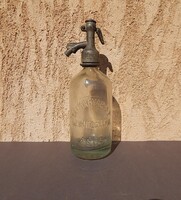 Old soda bottle. Délmagyar r.T. Szikvízgyára Pécs