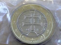 Slovakia EURO sor , UNC  2009 . 3euro 88cent . F2026