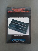 Commodore MPS-803 pontmátrixnyomtató használati útmutató - angol nyelvű