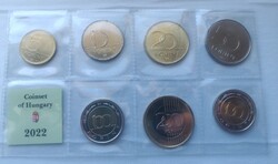 2022 évi Magyarország forgalmi pénzérméi + pénzmuzeum 100ft