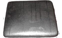 Régi ezüstözött alpakka cigaretta tárca tartó dózni 10 x 8 x 3 cm a képek szerint