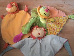 Oroszlános - Tigrises szundikendők 031. (Happy People, Little Tikes, 4 Friends)