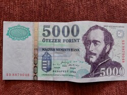 5000 BD forint 1999