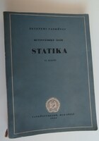 Muttnyánszky Ádám: Statika - Egyetemi tankönyv