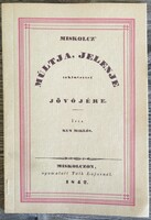 Könyv, Kun Miklós: Miskolcz' múltja, jelenje tekintettel jövőjére Reprint kiadás.