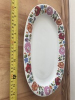Kalocsai kézzel festett porcelán tál  hibás