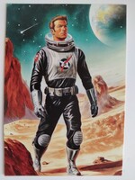 Új Star Trek stílusú retró képes levelezőlap (89)