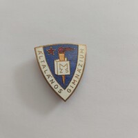 Móricz Zsigmond Általános Gimnázium  kitűző, iskolai jelvény