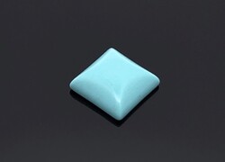 • Turquoise cabochon 10* 10 mm, 2.95 Ct for jewelers, collectors