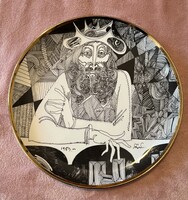 Szász Endre falitányér