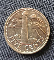 Barbados 5 cent 1973 (T66)