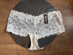 Csipke bugyi 44-46 XL címkés
