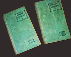 Antik cc. 1910 Sienkiewicz Henrik : Quo vadis I-II. Magyar Kereskedelmi Közlöny Hir a képek szerint