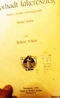 1913. Rákosi Viktor: Korhadt fakeresztek ( képek 1848-as szab. harcokról) könyv Singer és Wolfner