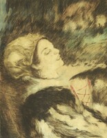 (N) Csók István (1865-1961) : Báthory Erzsébet