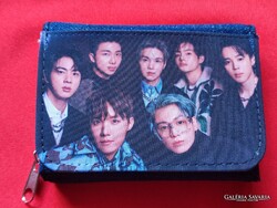 Bts denim wallet