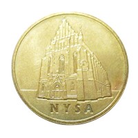Lengyelország,2 zlote 2006 - Történelmi városok - Nysa aUNC+ ötvözet