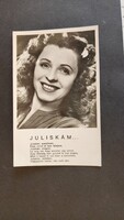 NAGYKOVÁCSI ILONA PANNI ÉNEKESNŐ FOTÓLAP 1939