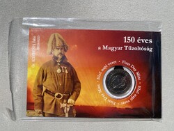 2020 150 éves a Magyar Tűzoltóság 50 Forint elsőnapi veret bliszter