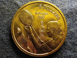 Ausztrália XXVII. Nyári Olimpia 2000 Sydney Tollaslabda 5 Dollár 2000 BU