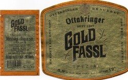 Sör címke: Gold Fassl, Osztrák sör.