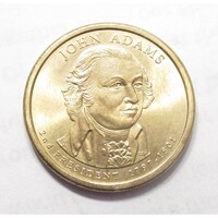 USA,1 dollar 2007 P - John Adams aUNC+ ötvözet
