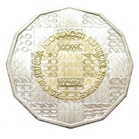 Horvátország,25 kuna 2016 - Függetlenség aUNC+ ötvözet