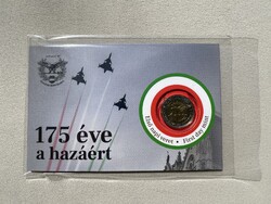 2023 175 éves a Magyar Honvédség 100 Forint elsőnapi veret bliszter