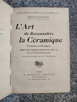 L'art de reconnaître la céramique française et étrangère - Ernest Gründ „A kerámia felismerésének mű