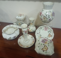Zsolnay pillangó mintás porcelán szett – egyben/Ajàndèknak/szülinapra/különleges.