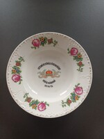 Ritka első világháborús MZ Altrohlau porcelán falitányér