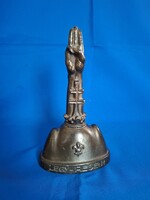 Antik Cserkész "légy résen" bronz szobor! 1933!