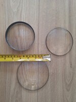 Nagyító lencse 10 cm átmérőjű, hibátlan, karcmentes