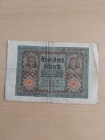 NÉMETORSZÁG 100 MÁRKA 1920 U976