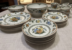 Villeroy&Boch Alt Amsterdam, 32 részes, nem használt, 6 személyes, komplett ét-és kávéskészlet.