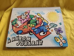 A három jóbarát Kubasta 3 D térbeli mesekönyv