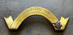 Győri vasmunkások dal kara . Relikvia , 1931. Vasas.