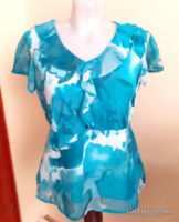 Ruffled muslin blouse, top .42-Es