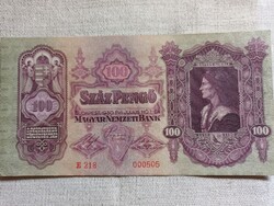 Hajtatlan száz pengős