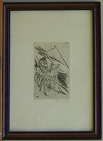 (N) Borsos Miklós (1906-1991) : Fogatos