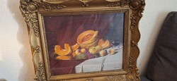 Murin Vilmos : Sárgadinnyés csendélet