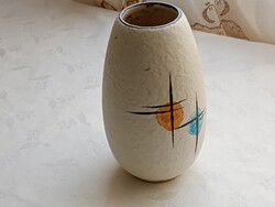 Kerámia váza 14cm West Germany Bay Keramik 1950-60 retro tervező Bodo Mans
