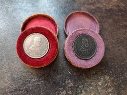 Hungary,1 korona 1896 - Millennial presentation box!
