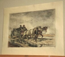 - Udvary Pál  : Lovasszekér