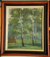 (N) Halasi Horváth István (1904-1994) : Tájrészlet