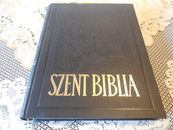Szent biblia  - Káldi  György  a Vulgata szerint  , szép kötés , arany felirat   , új állapot