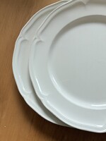 2 db Villeroy & Boch Chambord fehér porcelán lapos tányér