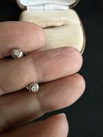 14 K arany fülbevaló gyémánt