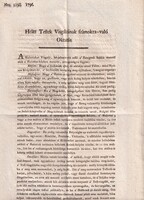 Felhívás (oktatás) boncmestereknek 1796